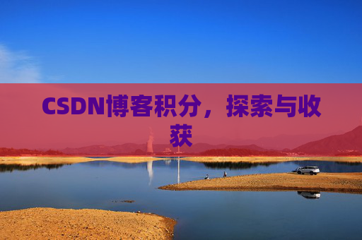 CSDN博客积分，探索与收获